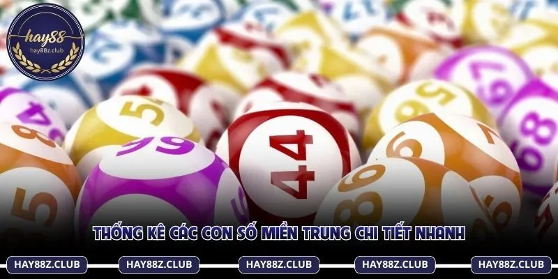 Thống kê các con số miền Trung chi tiết nhanh